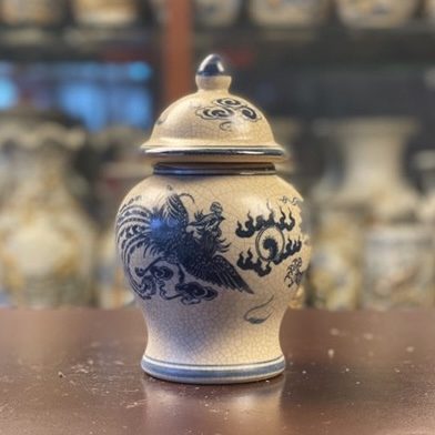 Chóe Thờ Men Rạn Vẽ - Ảnh 3