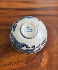 Bát Thờ Rồng Men Rạn Vẽ