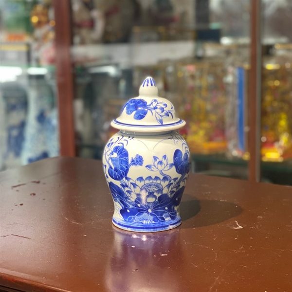 Chóe Thờ Hoa Sen Men Ngọc