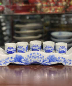 Kỷ Ngai 5 Chén Men Ngọc