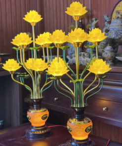 Đèn Thờ 7 Bông Lưu Ly Trường Minh