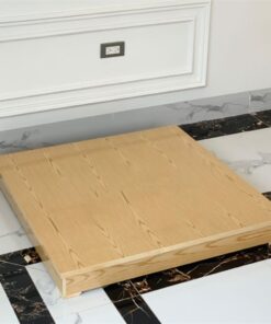 Kệ Kê Bàn Thờ Thần Tài Đục Trơn Gỗ Pơ Mu