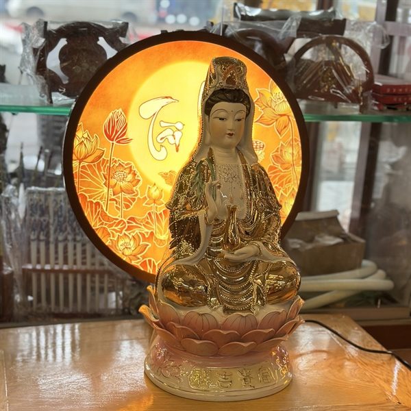 Đèn Hào Quang Tranh Trúc Chỉ Tài Lộc