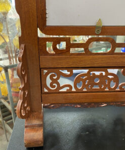 Khung Ảnh Gỗ Hương Chạm Dơi Cao Cấp Kích Thước 20cm x 30cm
