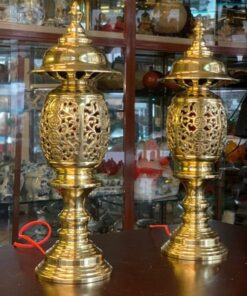 Đèn Thờ Quả Dứa Đồng Vàng