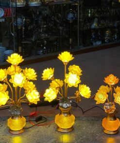 Đèn Thờ Hoa Sen Tịnh Thế Hoa Khai