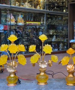 Đèn Thờ Hoa Sen Tịnh Thế Hoa Khai