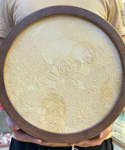 Tranh Hào Quang Trúc Chỉ Cao Cấp