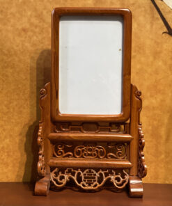 Khung Ảnh Gỗ Hương Chạm Dơi Cao Cấp Kích Thước 20cm x 30cm