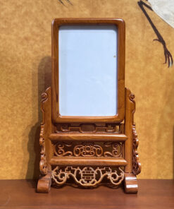 Khung Ảnh Gỗ Hương Chạm Dơi Cao Cấp Kích Thước 20cm x 30cm