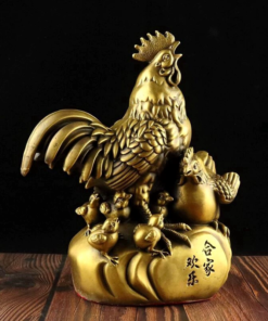 Tượng Đồng Gia Đình Gà